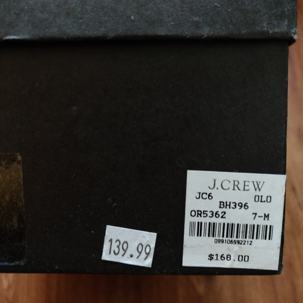 NIB Jcrew Lucie shoes sandal heel 7 mustard yellow warm marigold - Picture 11 of 15